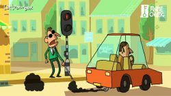 traffic light cartoon still 2